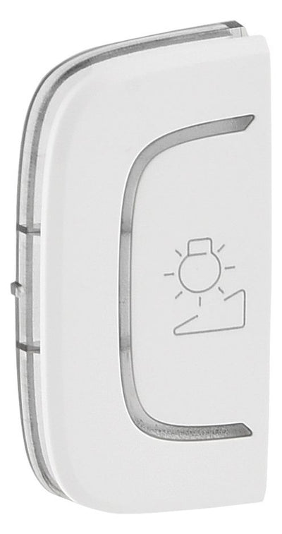 Legrand 755483 Wippe BUS/SCS m.Sym.Licht reg. 1M links Valena Allure ultraweiß