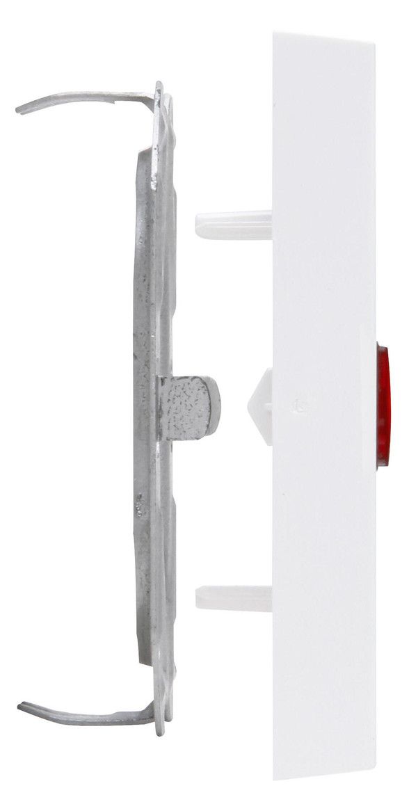 Kopp 490043006 HK07 Flächenwippe m.Linse rot arktisweiß matt