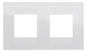 GEWISS GW16423TB Abdeckrahmen GEO International 2+2M horiz. Milchweiss