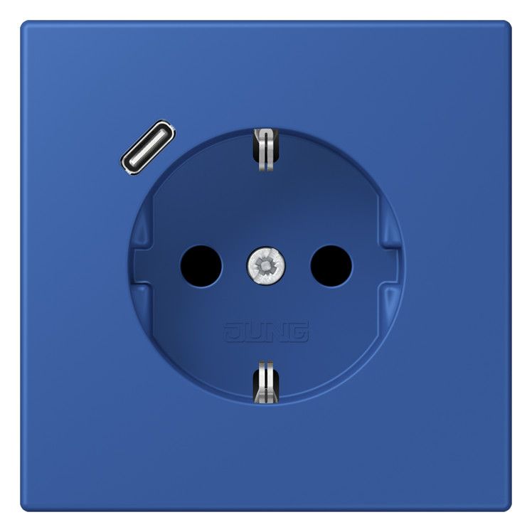 Jung LC1520-18C253 SCHUKO-Steckd.m.USB Typ C LC4320K