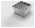Bodensteckdose 8502B 1x Schuko, 1x Antenne, belegbar 8502B-3-0