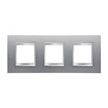 GEWISS GW16226VT Abdeckrahmen LUX International 2+2+2M horiz. Titan