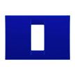 GEWISS GW22171 Abdeckrahmen System Virna 1M Jazz Blau