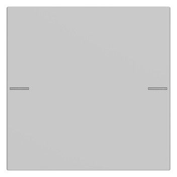 GIRA 5751015 Wippenset 1fach Tastsensor4 System 55 Grau matt (lackiert)