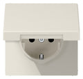Jung LS1520NKL SCHUKO Steckd.m.Klappd.o. Kralle