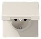 Jung LS1520NKL SCHUKO Steckd.m.Klappd.o. Kralle