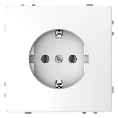 Mert MEG 2400-6035 SCHUKO-Steckdose BRS Schraub-Liftklemme Lotosweiß