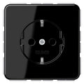 Jung CD 1521 SW SCHUKO®-Steckdose 16 A 250V ~ Schraubklemmen Duroplast Serie CD