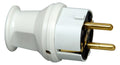 Kopp 179704006 Schuko Stecker Einsatz Polyamid/Kappe PVC bruchfest 2 Schukos.u