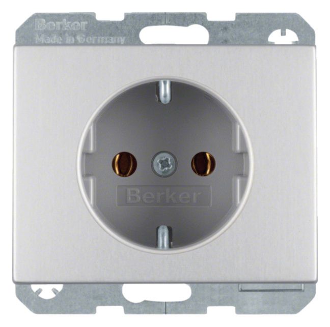 Berker 41157003 Steckdose SCHUKO K.5 Alu