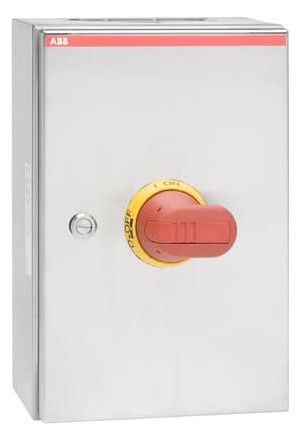 ABB OTR36A6B Sicherheitsschalter 6p 22 kW 400V m.rt-gelbem 1SCA022745R7600