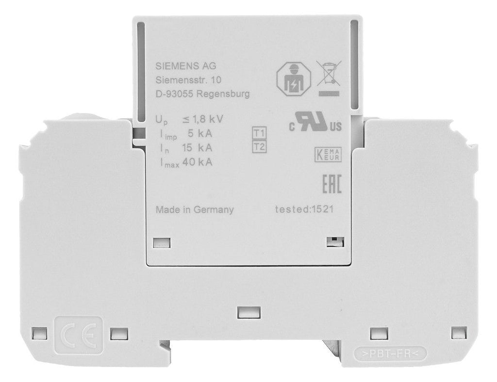 Siemens 5SD7483-6 Überspannungsableiter Typ 1+2 UC 1050VDC 40kA 80A 2+V