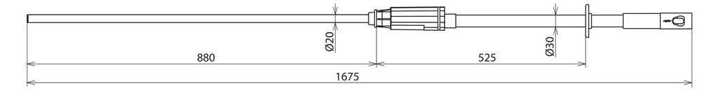 Dehn 767731 PHE3 10 30 S Spannungsprüfer PHE III 10...30kV 50Hz Kat.S