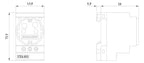 Siemens 5TE6810 SCHUKO Steckdose 16A gelb DIN VDE0620 f.Verteilereinbau