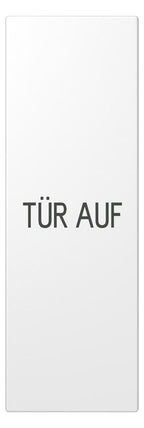 Jung ES2993DWW Großflächenwippe Tür auf senkrecht LS Edelstahl alpinweiß