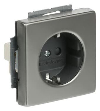 BJ 20 EUCRB-866 SCHUKO Steckdosen Einsatz o.Spreize edelstahl pur