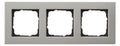 GIRA 0213335 Abdeckrahmen 3fach flach E2 Edelstahl