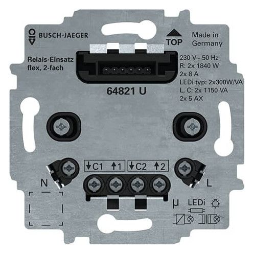 BJ 64821 U Serienrelais-Einsatz flex
