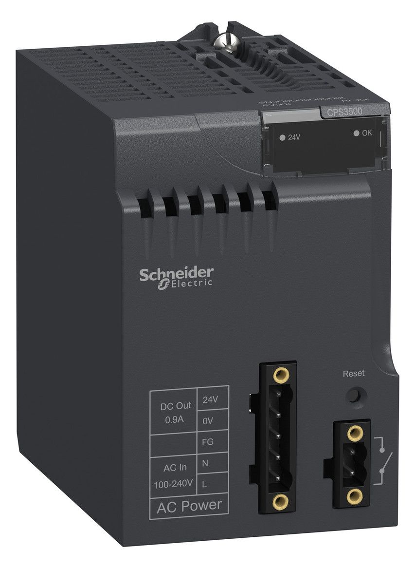 Schneider BMXCPS3500 Wechselstrom- Netzanschluss m.hoher Leistungsaufnahme