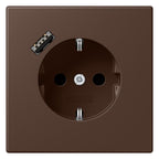 Jung LC1520-18A239 SCHUKO-Steckd.m.USB Typ A LC32130