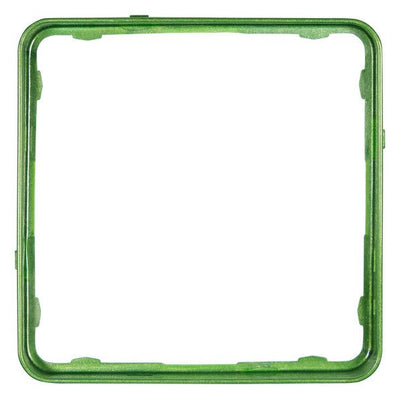 Jung CDP81GNM Applikations-Rahmen CD plus grün-metallic