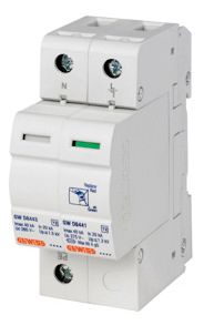 GEWISS GWD6401 Überspannungsableiter Typ 1+2 230V 12.5kA 1P+N 2TE m.Modul