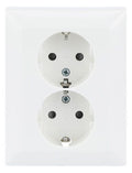 BJ 202 EUJB-914 SCHUKO® Doppelsteckdose volle Abdeckung EBS