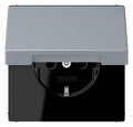 Jung LC1520BFKL257 SCHUKO Steckd.m.Klappdeckel LC4320O