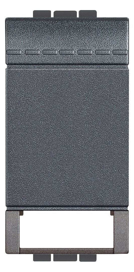 BTicino L4911TN LivingLight Wippe 1M f.2Symbole oben u.unten Anthrazit