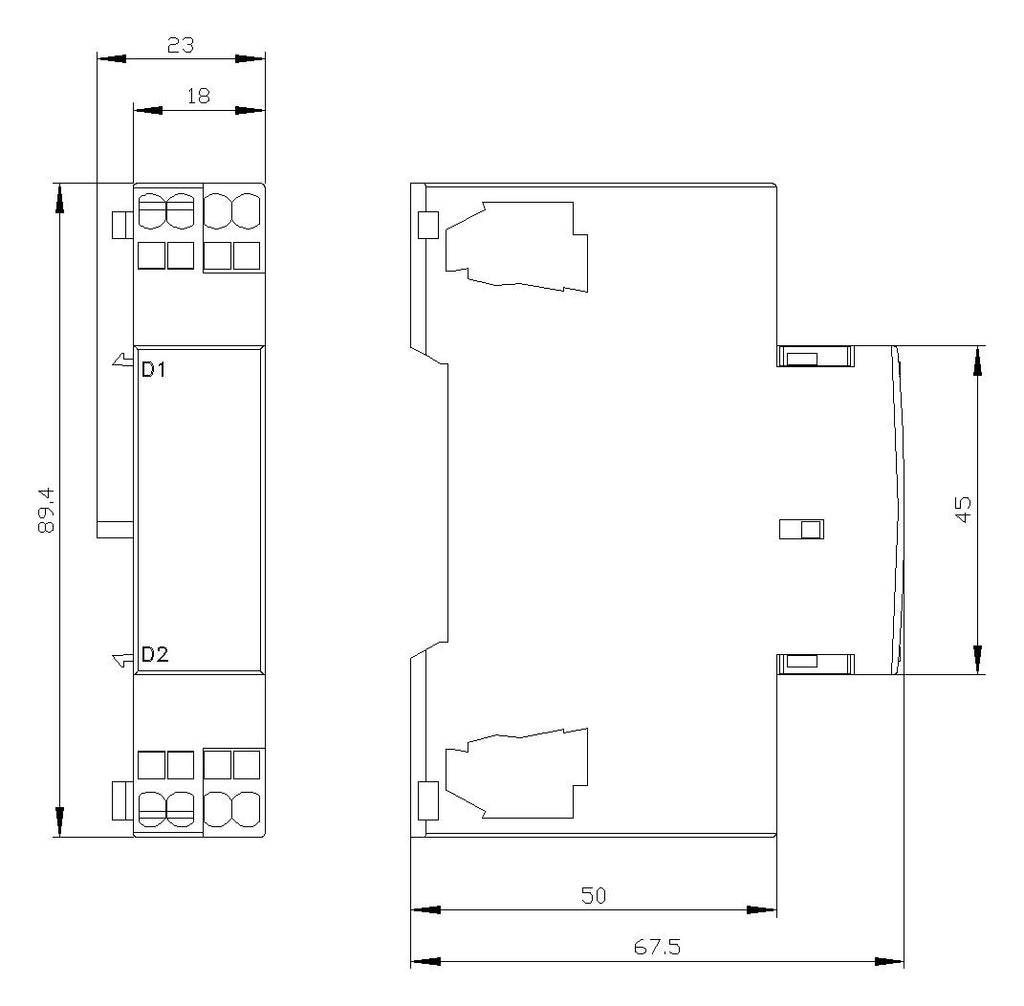 Siemens 3RV2902-2AP0 Unterspannungs- auslöser AC230V50Hz 240V60Hz S00/S0