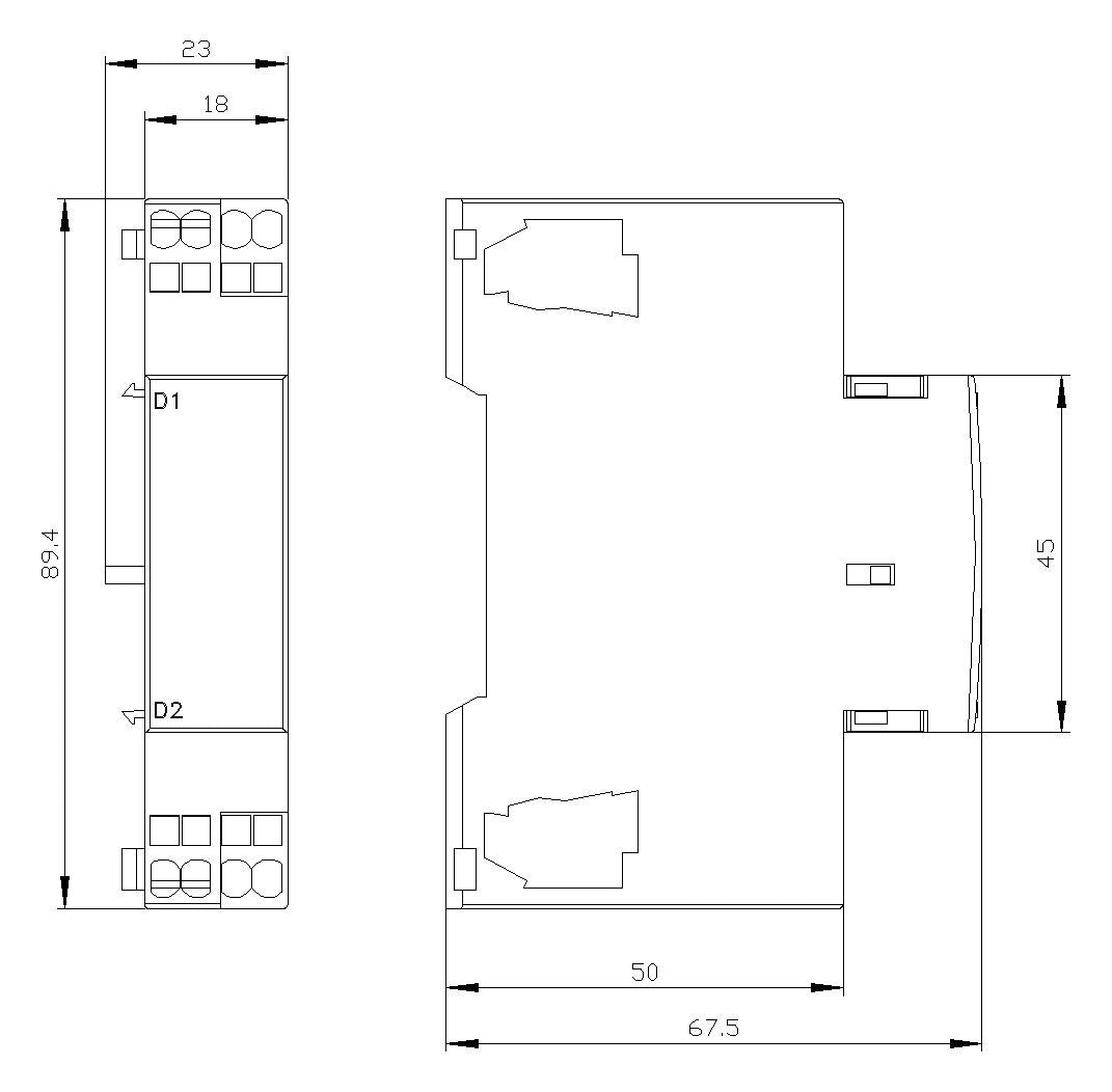 Siemens 3RV2902-2AP0 Unterspannungs- auslöser AC230V50Hz 240V60Hz S00/S0