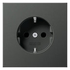 Jung AL1520AN SCHUKO Steckdose LS Aluminium anthrazit