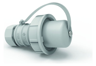 Bals 737 Schuko-Stecker 16A 3p IP67 grau 250V IP68
