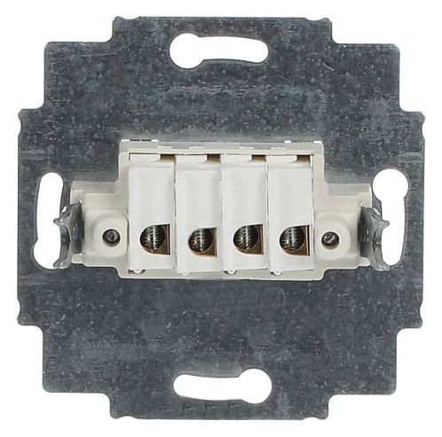 BJ 0248/04-101 Lautsprecher- Anschlussdose 2f alpinweiss