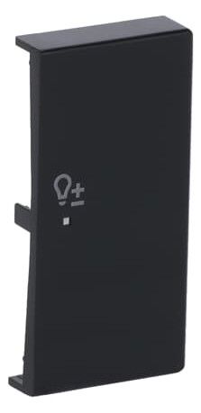 BJ 6234-22-81 Wippe rechts 2-fach Dimmer Busch-free@home anthrazit