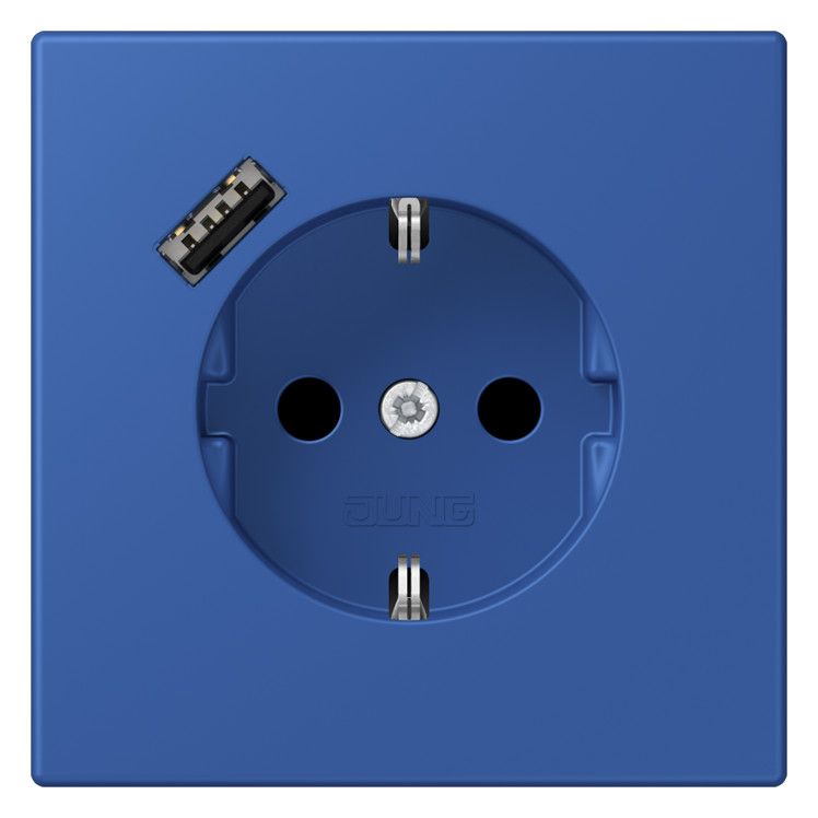 Jung LC1520-18A253 SCHUKO-Steckd.m.USB Typ A LC4320K
