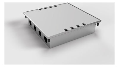 Bodensteckdose 8808A 8x Schuko EV1 8808A-1-3