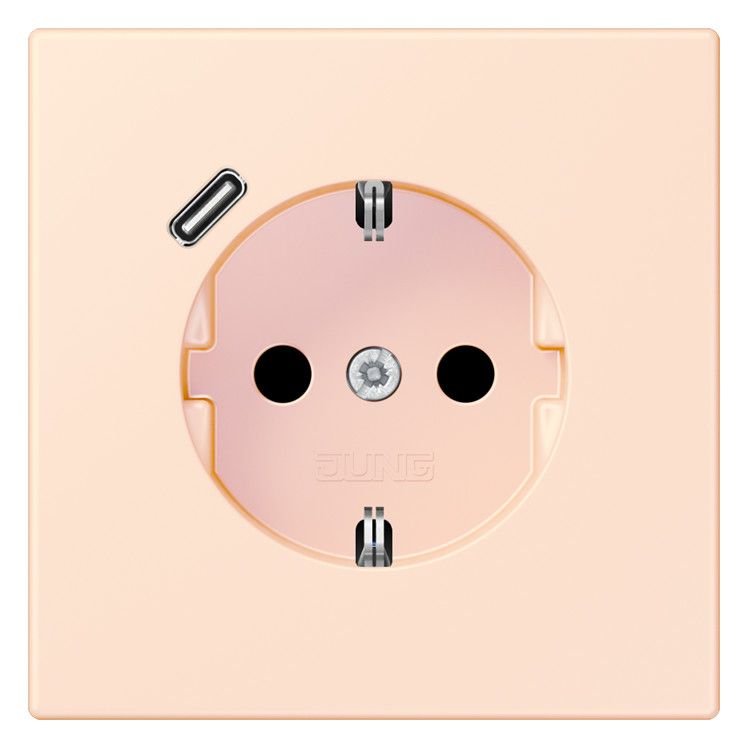 Jung LC1520-18C226 SCHUKO-Steckd.m.USB Typ C LC32082