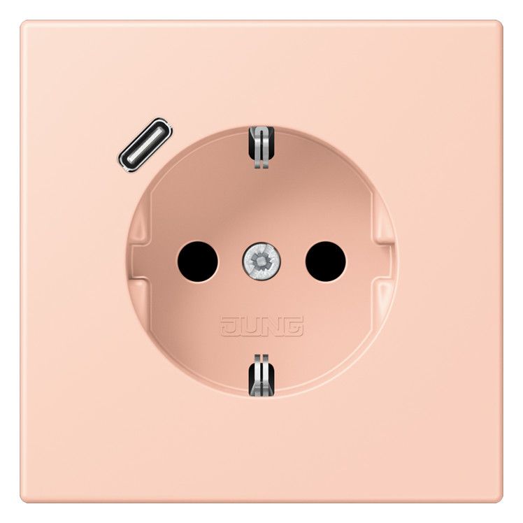 Jung LC1520-18C234 SCHUKO-Steckd.m.USB Typ C LC32112
