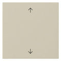 GIRA 538901 Wippe 1fach Pfeile System 55 Cremeweiß glänzend