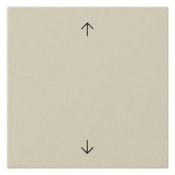 GIRA 538901 Wippe 1fach Pfeile System 55 Cremeweiß glänzend