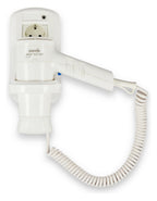 Starmix HFTW 12S weiß (Schukosteckdose) Hand-Haartrockner 1200W m.Wandh. 012957