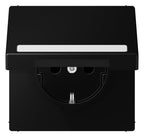 Jung LS1520BFNAKLSWM SCHUKO Steckd.m.Schriftf.u.Klappd.