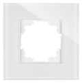 Kopp 405302008 HK07 Glas Abdeckrahmen 1f weiß