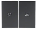 Berker 14357106 Wippe m.Aufdruck Symbol Pfeil K.1 anthrazit matt