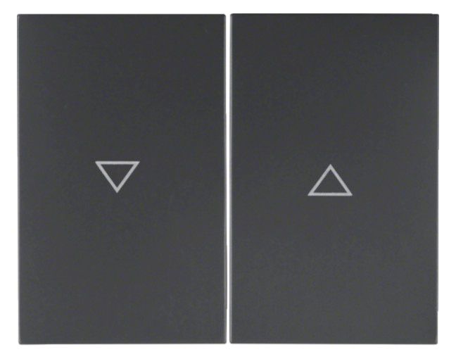 Berker 14357106 Wippe m.Aufdruck Symbol Pfeil K.1 anthrazit matt