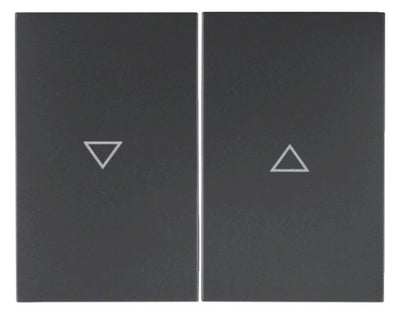 Berker 14357106 Wippe m.Aufdruck Symbol Pfeil K.1 anthrazit matt