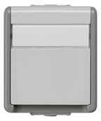 Siemens 5UB4718 DELTA fläche IP44 SCHUKO Steckdose m.erh.Ber.+Feld