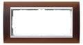 GIRA 1002331 Abdeckrahmen 2f o.Mittelst. Zwischenrahmen RW gl. Event Opak Dklbr.