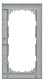 Mert MEG 4025-3660 M-Pure-Rahmen 2fach o.Mittelsteg aluminium